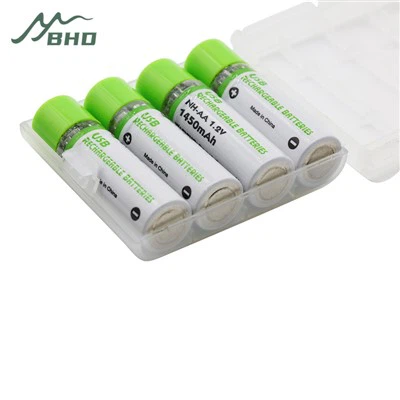 Micro Usb Rechargeable Aaa Battery